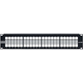 Leviton Shielded QuickPort Patch Panel, 48-port, 2RU