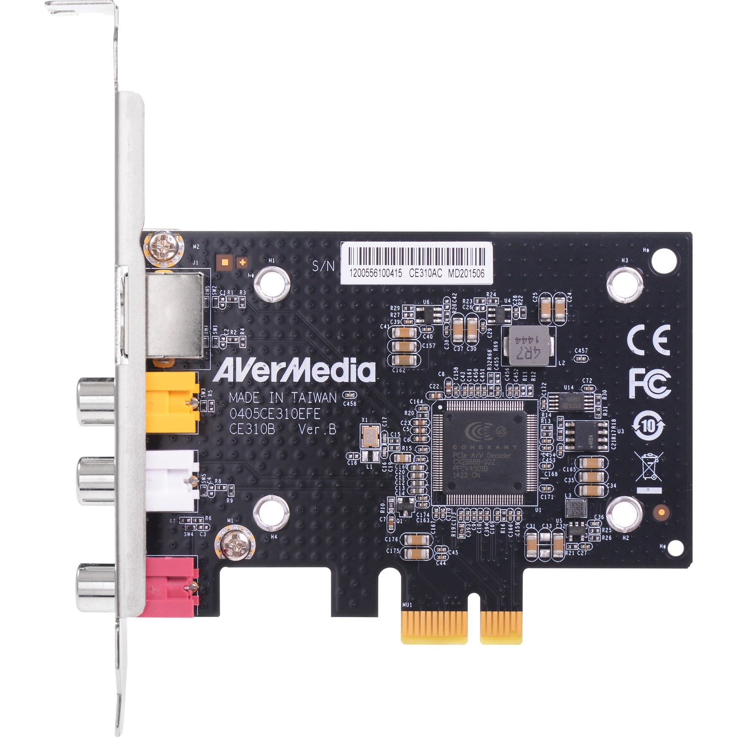 AVerMedia SD PCIe Frame Grabber with Composite / S-Video Interfacing