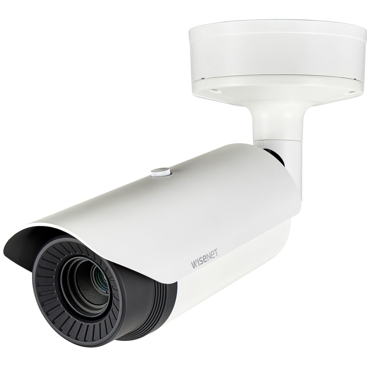 Wisenet Network Camera - Monochrome, Color - Bullet - White