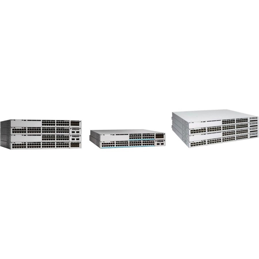 Cisco Catalyst 9300 C9300-24H 24 Poorten Beheer mogelijk Ethernetswitch