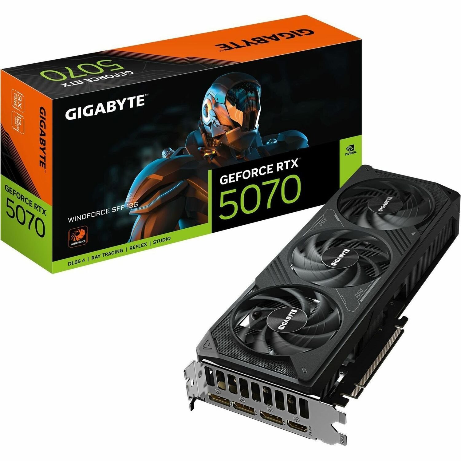 GIGABYTE NVIDIA GeForce RTX 5070 Graphic Card - 12 GB GDDR7