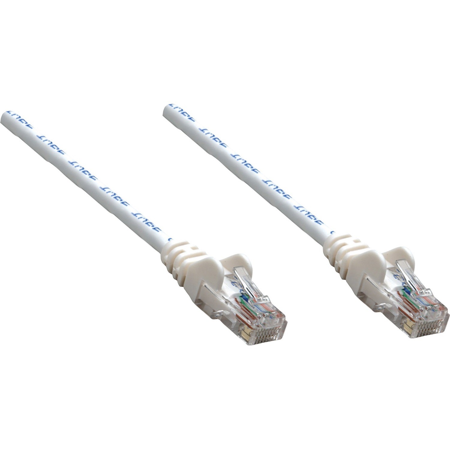 Intellinet 3 FT White Cat5e Snagless Patch Cable
