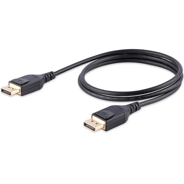 StarTech.com 1 m VESA Certified DisplayPort 1.4 Cable - 8K 60Hz HBR3 HDR - 3 ft Super UHD 4K 120Hz - DP to DP Slim Video Monitor Cord M/M