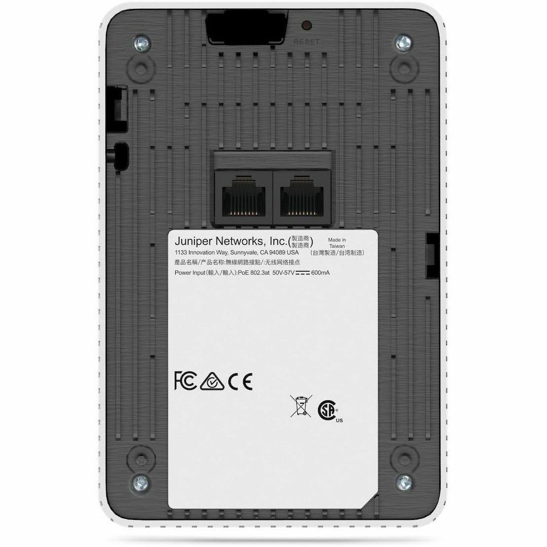 Mist AP12 Dual Band Wi-Fi 6 IEEE 802.11 a/b/g/n/ac/ax 1.80 Gbit/s Wireless Access Point - Indoor