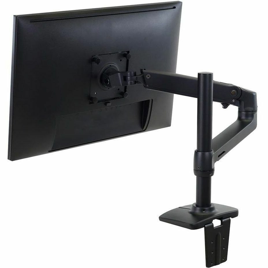 Ergotron Mounting Arm for Monitor, Display, TV, LCD Monitor, Notebook, LCD Display, Display Screen - Matte Black