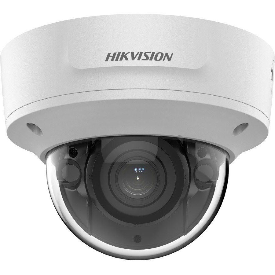 Hikvision AcuSense DS-2CD2783G2-IZS 8 Megapixel Outdoor 4K Network Camera - Color - Dome - White