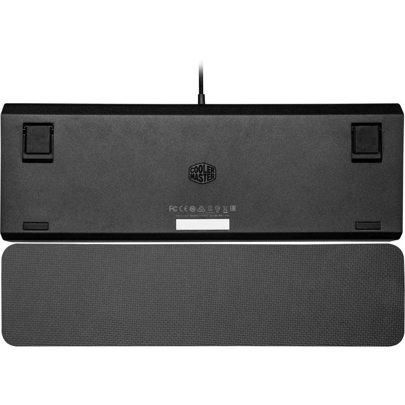 Cooler Master CK530 V2 Gaming Keyboard - Cable Connectivity - USB 2.0 Interface - Gunmetal Black