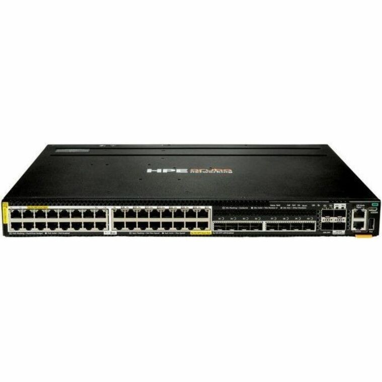 Aruba CX 6300 CX 6300M 32 Ports Manageable Ethernet Switch - 5 Gigabit Ethernet, 10 Gigabit Ethernet, 25 Gigabit Ethernet - 10GBase-X, 25GBase-X, 50GBase-X, 5GBase-T, 10GBase-LRM - TAA Compliant