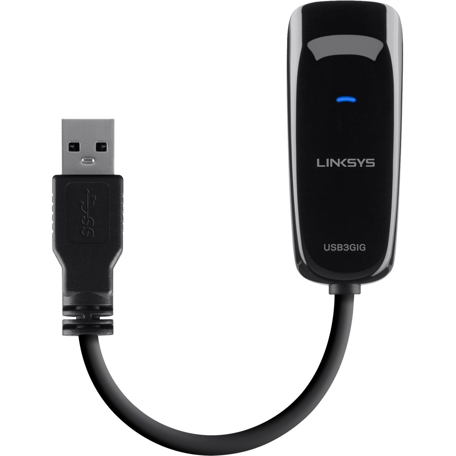 Linksys USB3GIG Gigabit Ethernet Card for Notebook - 10/100/1000Base-T - Desktop