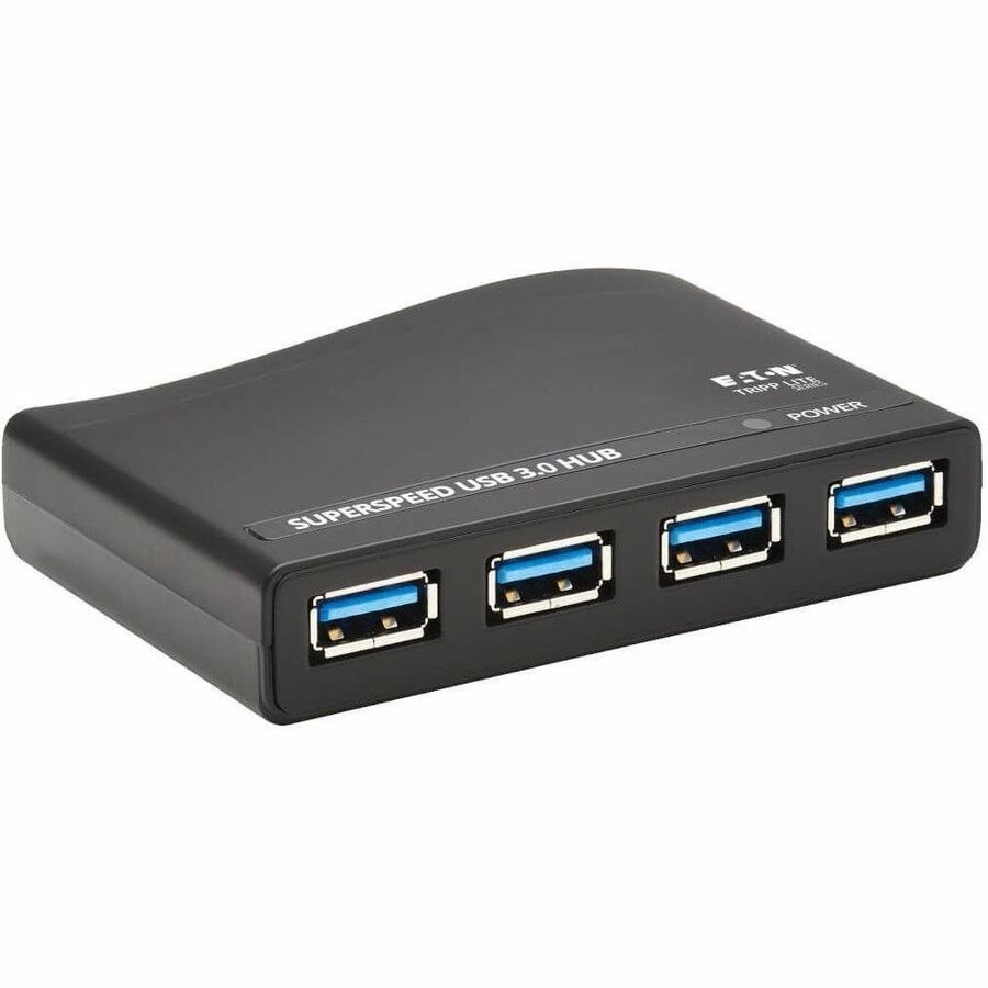 Tripp Lite by Eaton U360-004-R-INT USB Hub - USB 3.2 (Gen 1) Type A - Portable - Black