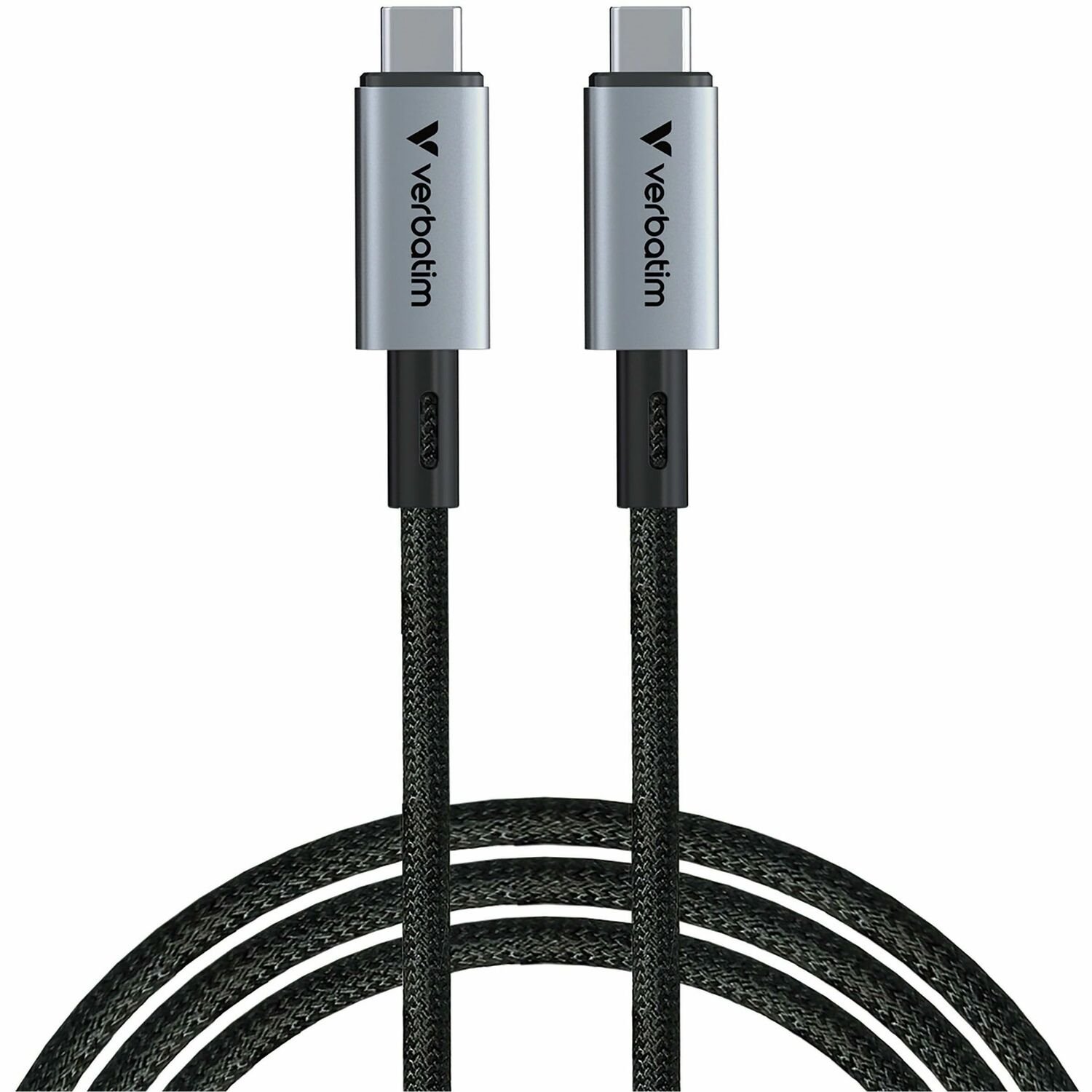 Verbatim Sync & Charge 240W USB4 Cable - Black
