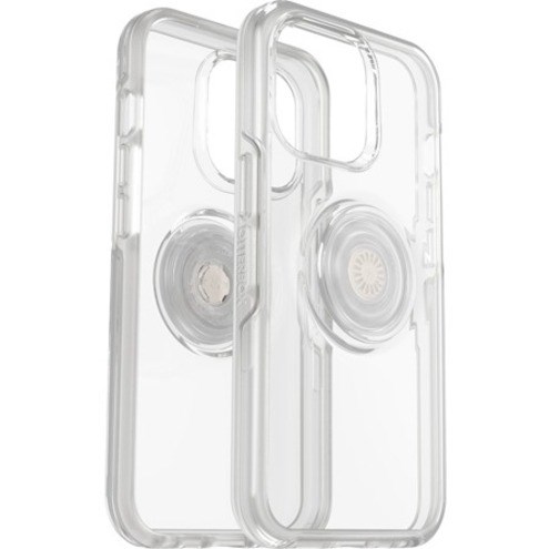 OtterBox Otter + Pop Symmetry Case for Apple iPhone 13 Pro Smartphone - Clear Pop