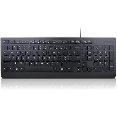 Lenovo Essential Wired Keyboard (Black) - US English 103P