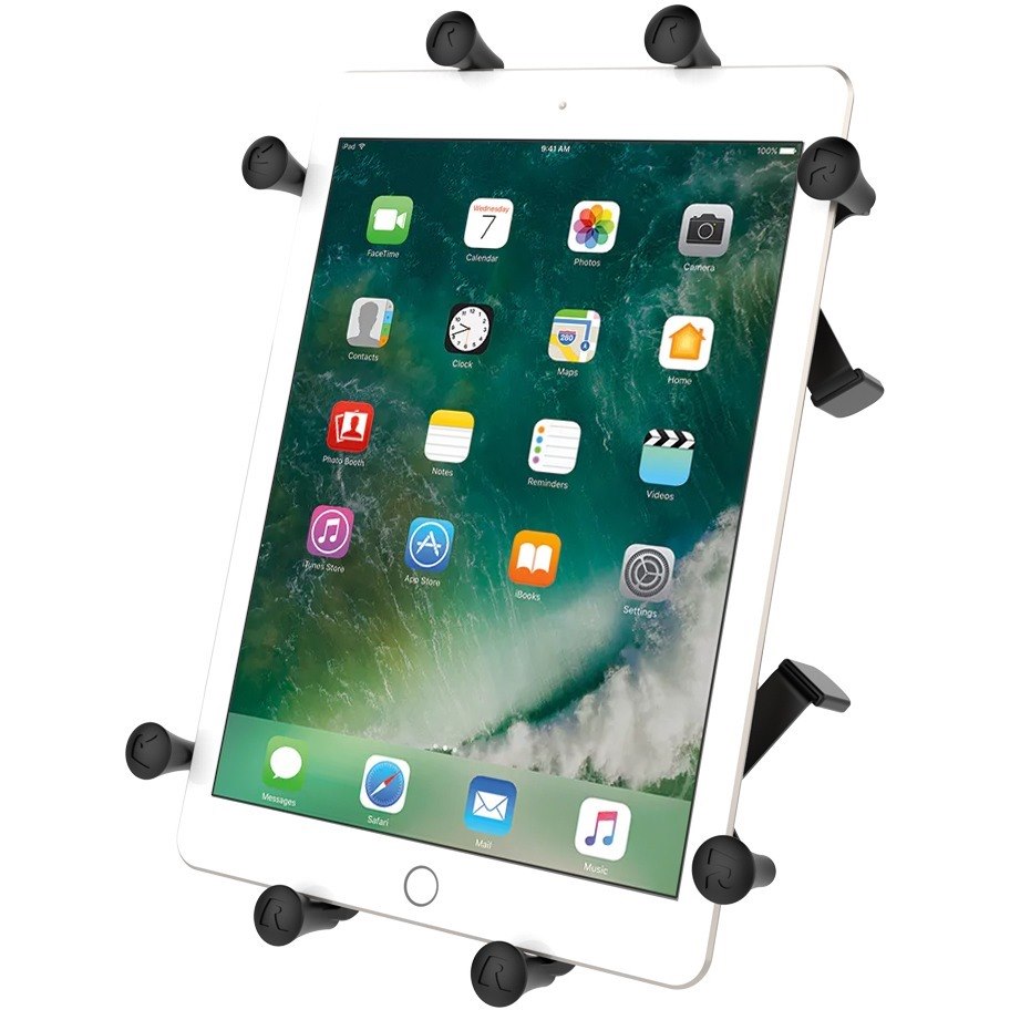 RAM Mounts X-Grip III Mounting Adapter for iPad, Tablet PC - Black