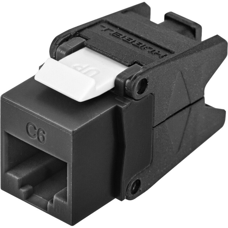 Hubbell Jack, Hju6, Cat6, Uni, BK