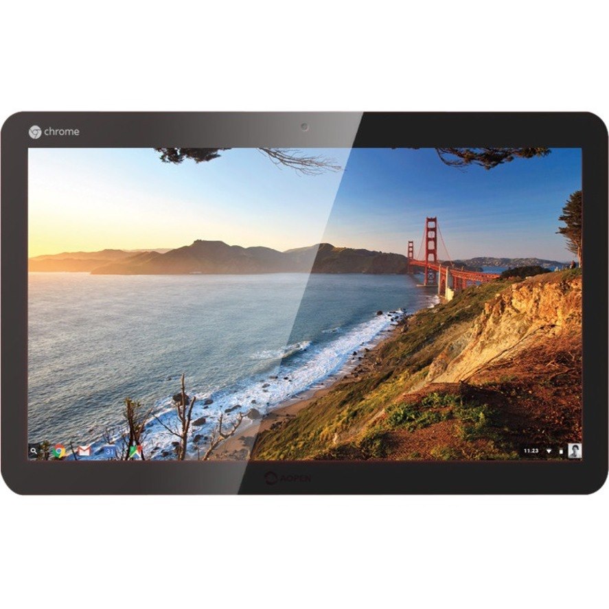 AOpen Chromebase All-in-One Computer - Intel Celeron N2930 - 4 GB - 32 GB SSD - 21.5" Full HD Touchscreen - Desktop - Gunmetal Gray