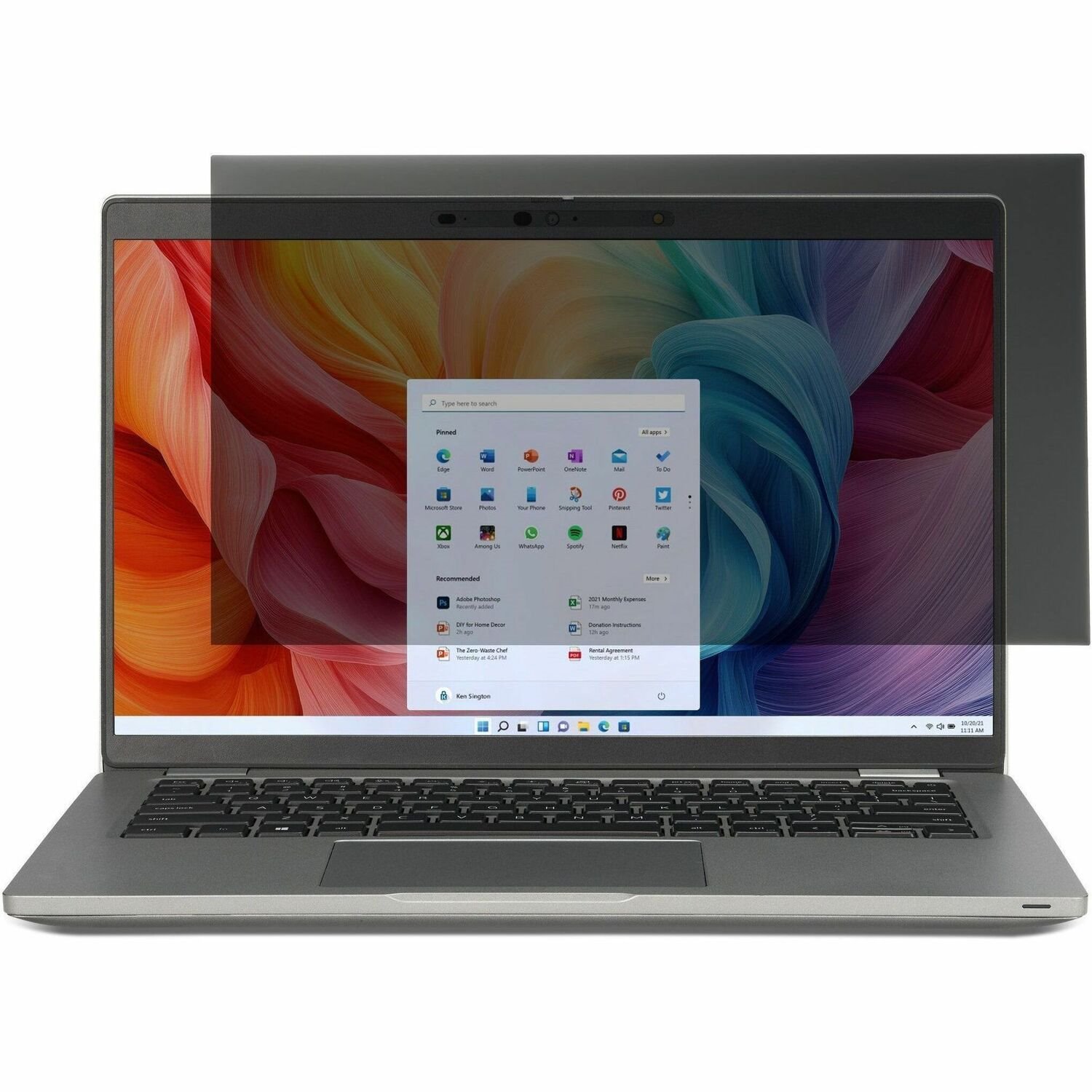 Kensington High Clarity Privacy Screen Filter for Laptops 14.0" (16:10)