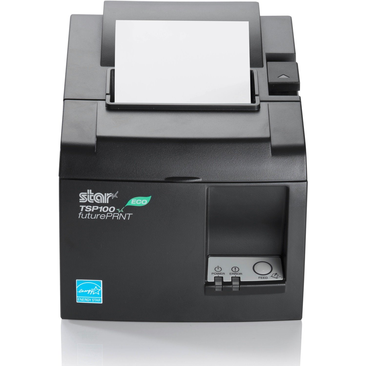 Star Micronics futurePRNT TSP143IIIU GRY E+U Desktop Direct Thermal Printer - Monochrome - Wall Mount - Receipt Print - USB