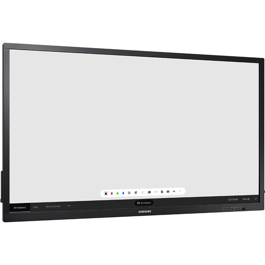 Samsung QB75N-W - Edge-Lit 4K UHD LED Interactive Display for Business