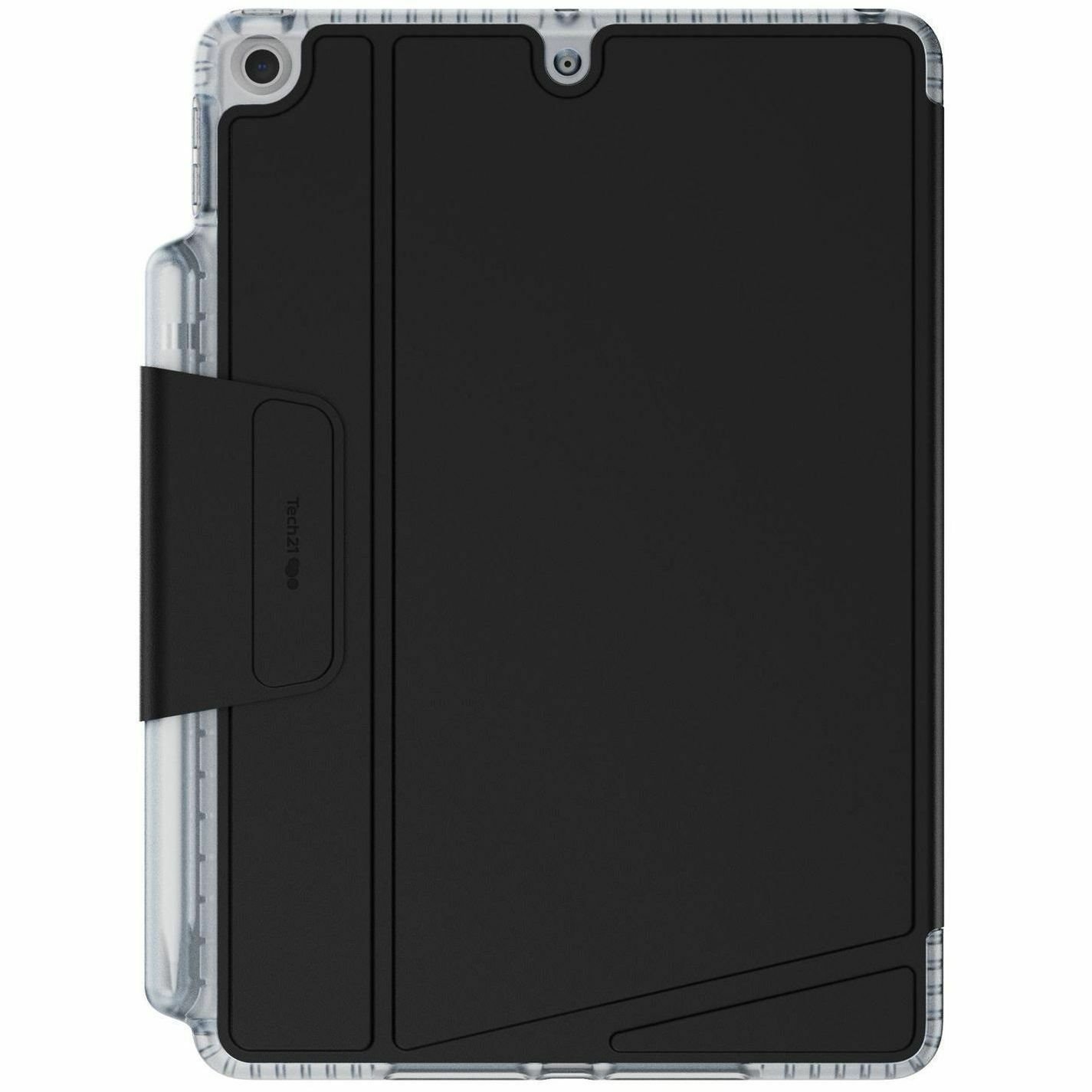 Tech21 Evo Folio Carrying Case (Folio) for 25.4 cm (10") to 25.9 cm (10.2") Apple iPad (7th Generation), iPad (8th Generation), iPad (9th Generation) Tablet - Black