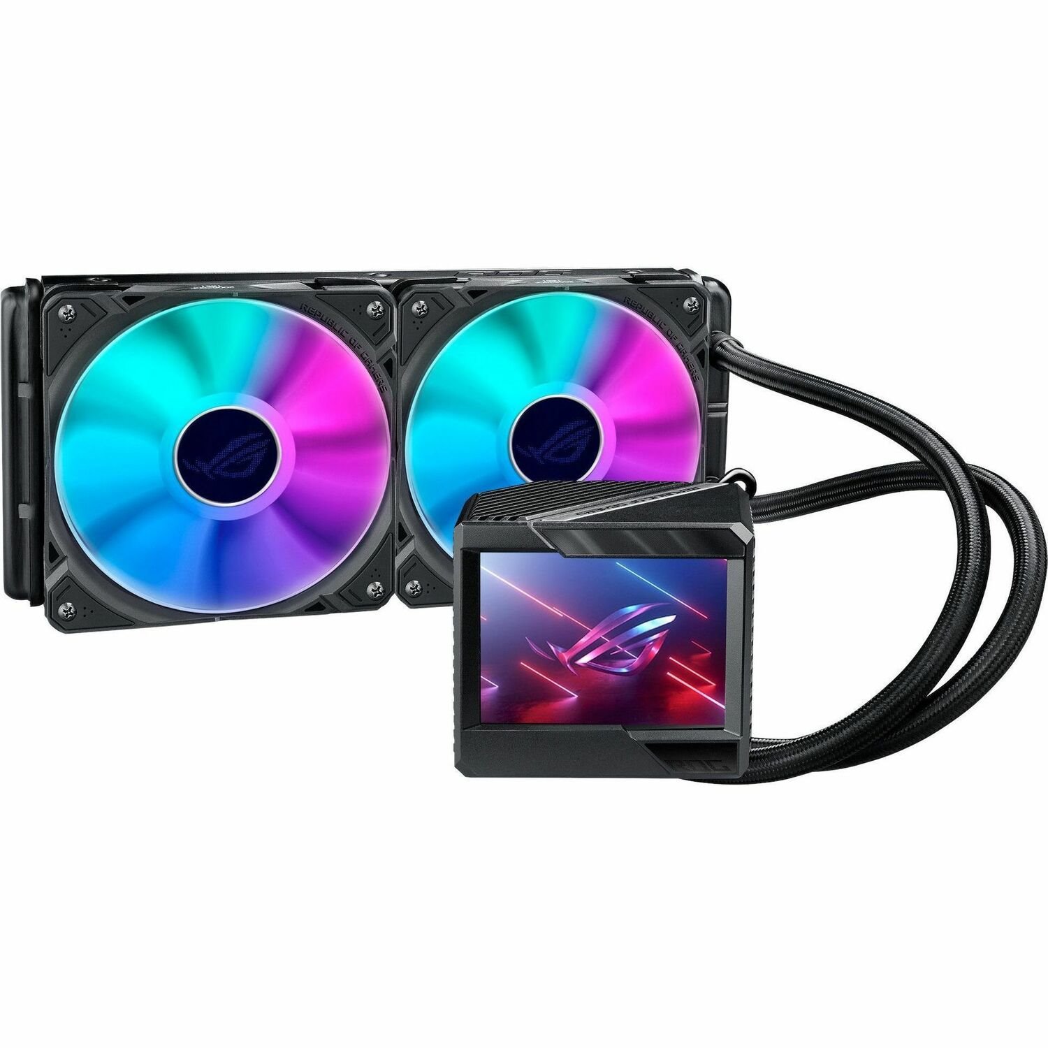 Asus ROG Ryujin II 240 ARGB 1 Cooling Fan/Radiator/Water Block/Pump - Processor