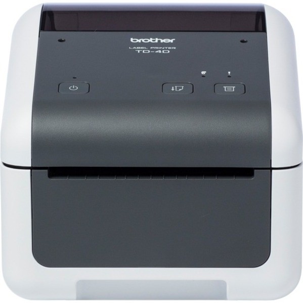 Brother P-touch Td-4520dn Desktop Direct Thermal Printer - Monochrome - Label Print - USB - Serial