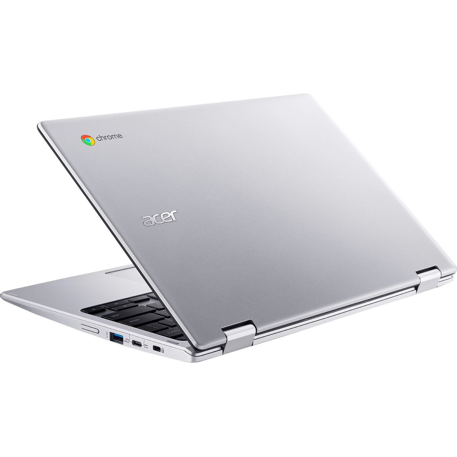 Acer Chromebook Spin 311 CP311-2H CP311-2H-C7QD 11.6" Touchscreen 2 in 1 Chromebook - HD - Intel Celeron N4000 - 4 GB - 64 GB Flash Memory - English (US) Keyboard - Pure Silver