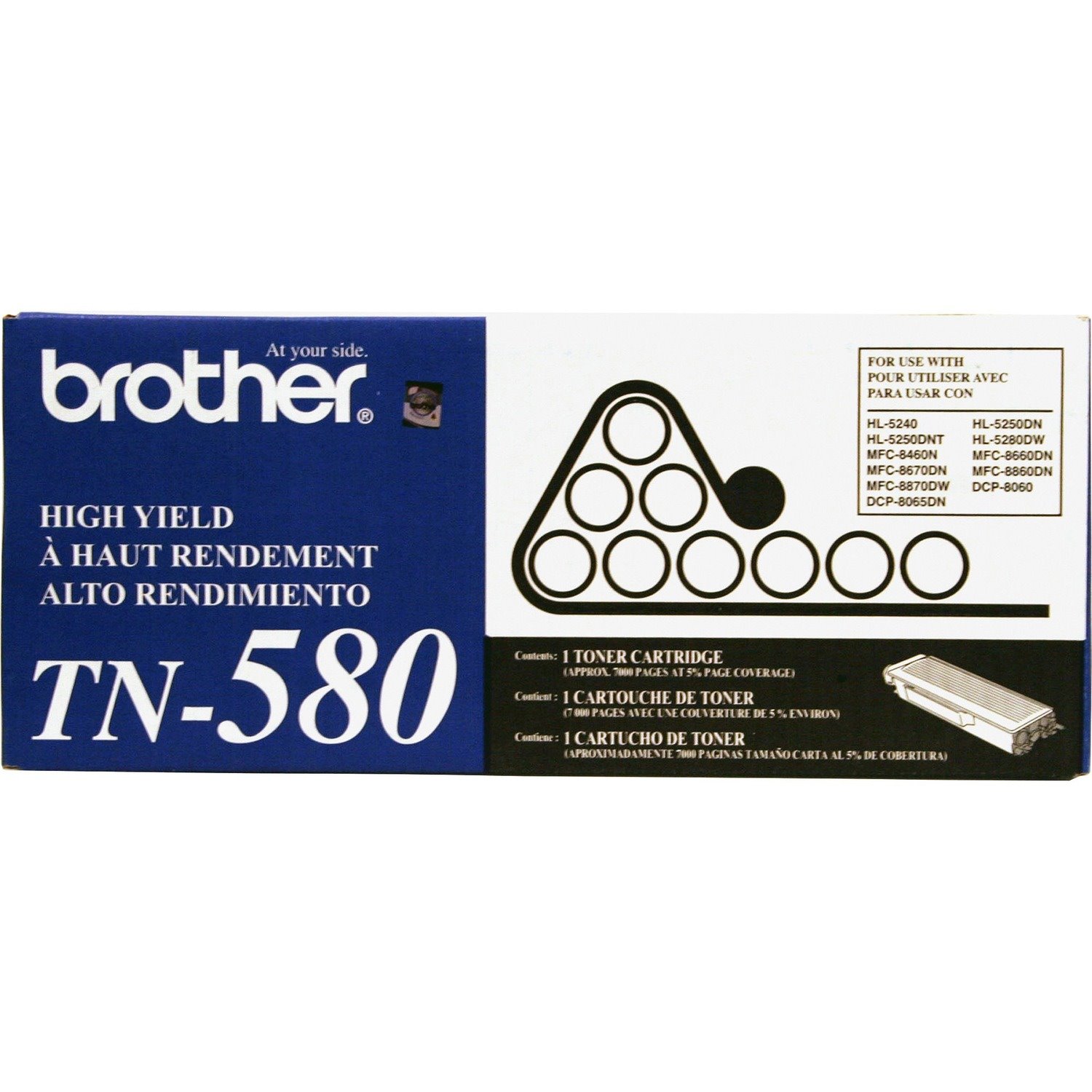 Brother TN580 Original Toner Cartridge