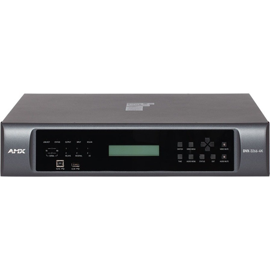 AMX 8x4+2 4K60 4:4:4 All-In-One Presentation Switcher