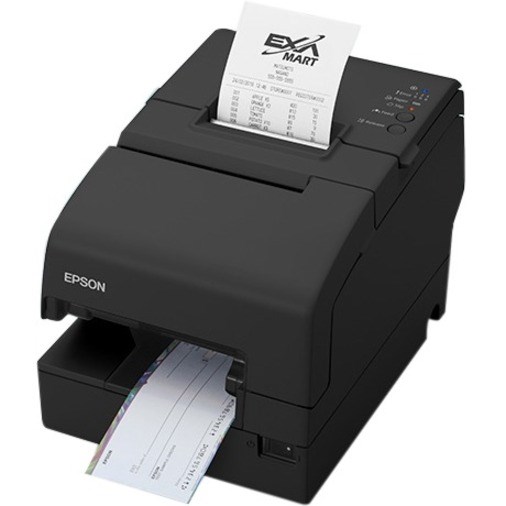Epson Omnilink Tm-h6000v Dot Matrix Printer - Color - Desktop - Receipt Print - 13.78 In/s Mono - 200 Dpi - Wireless Lan - Check, Roll Paper, Cassette, Slip, Receipt- No power supply