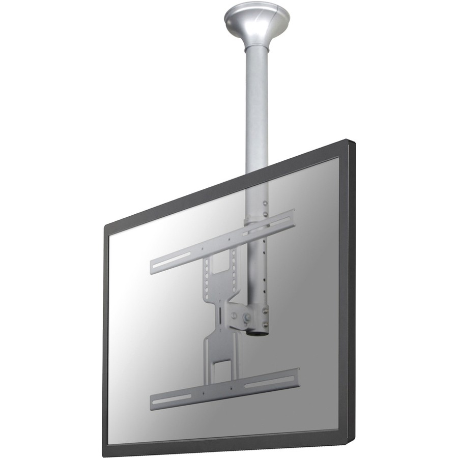 Newstar TV/Monitor Ceiling Mount for 32"-60" Screen, Height Adjustable - Silver
