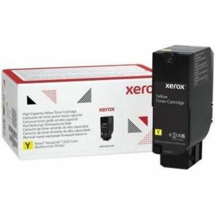 Xerox Genuine XeroxÂ&reg; VersaLinkÂ&reg; C625 Color Multifunction Printer Yellow High capacity Toner Cartridge (16000 Pages) - 006R04639