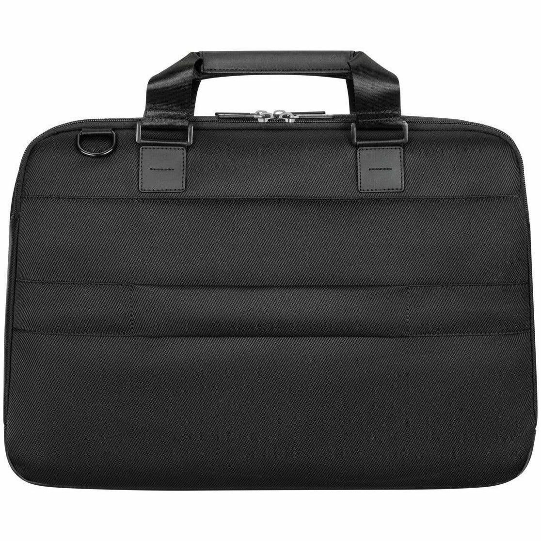 Targus Mobile Elite TBT932GL Carrying Case (Briefcase) for 39.6 cm (15.6") to 40.6 cm (16") Notebook - Black