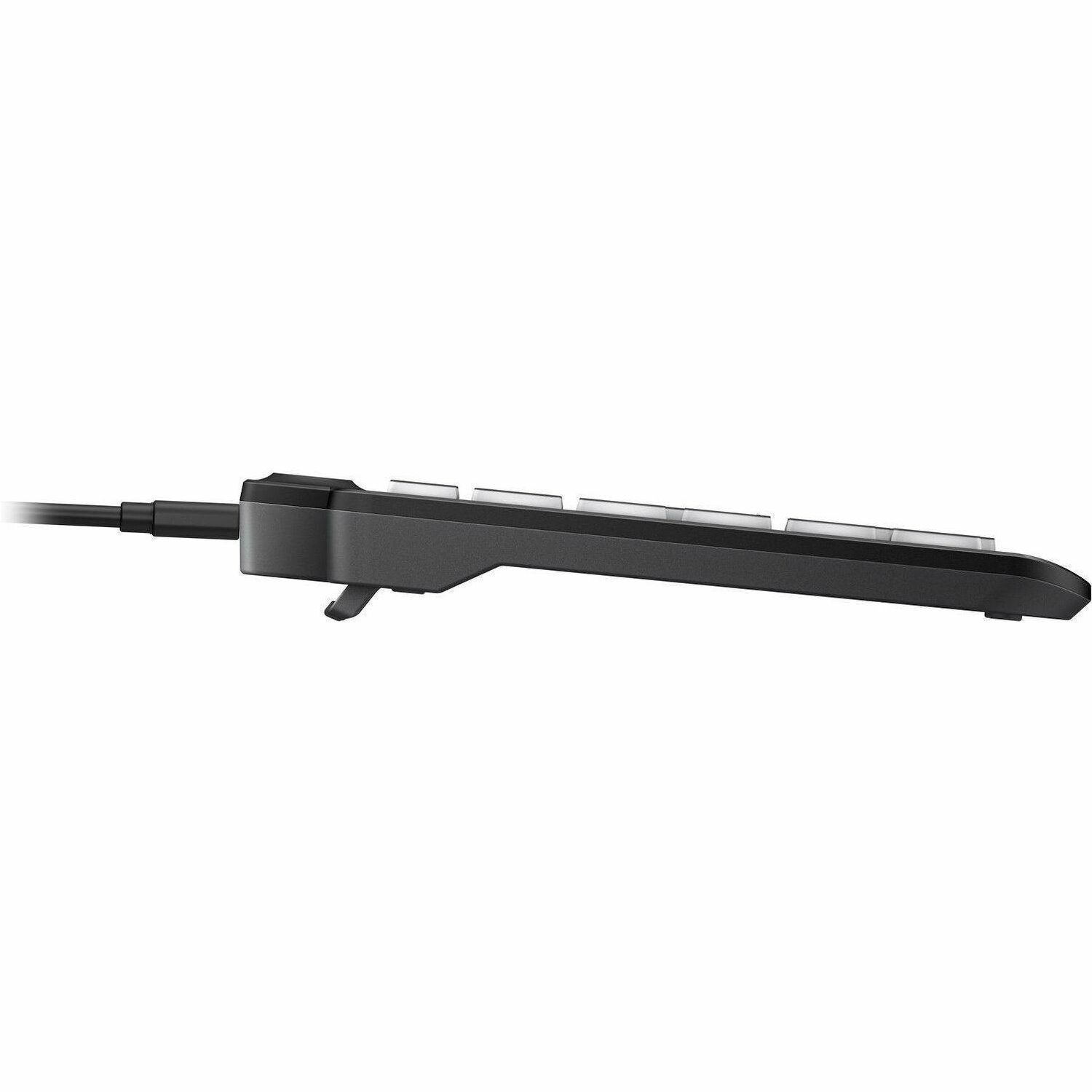 HP 400 Keyboard - Cable Connectivity - USB Type A, USB Type C Interface - LED - English (UK) - Black