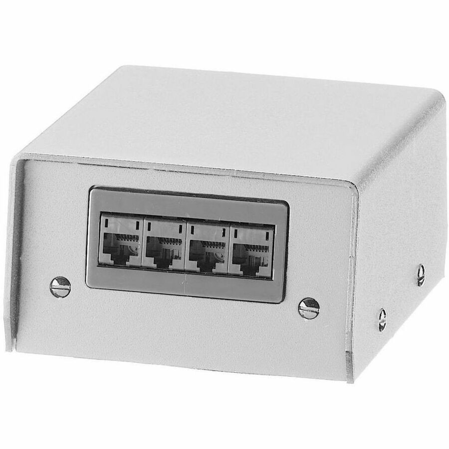 Hubbell Premise Wiring Pedestal, 2-Gang, Aluminum