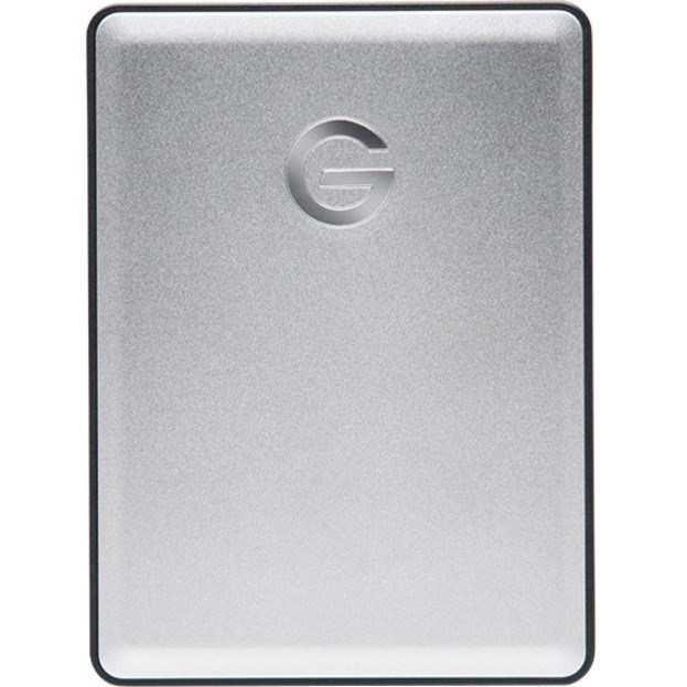 G-Technology G-DRIVE mobile GDRU3CWW20001ADBV3 2 TB Portable Hard Drive - External - Aluminum