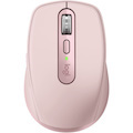 Logitech MX Anywhere 3 Compact Performance Mouse, Wireless, Comfort, Fast Scrolling, Any Surface, Portable, 4000DPI, Customizable Buttons, USB-C, Bluetooth, Apple Mac, iPad, Windows PC, Linux, Chrome, Pale Gray