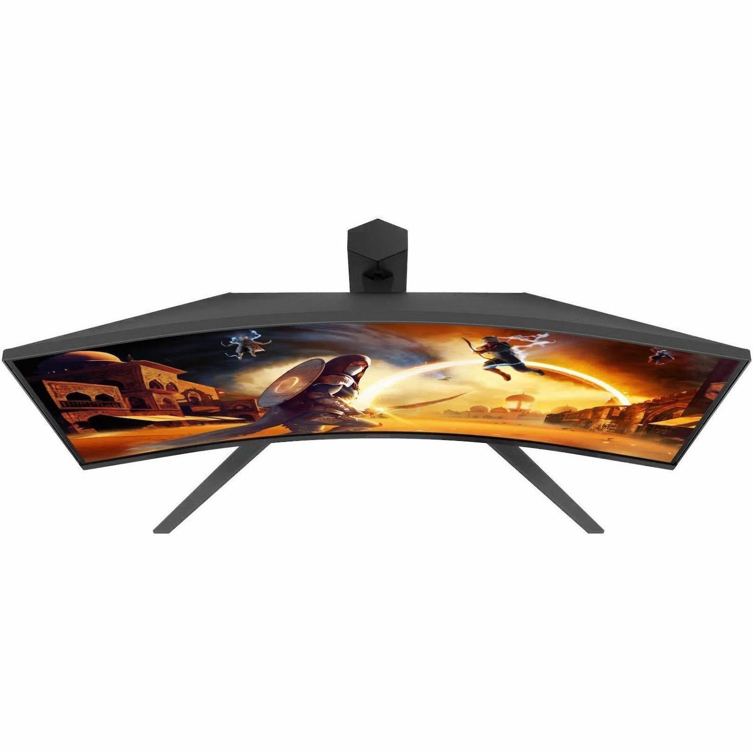 Aoc CQ32G4 31.5" QHD 180Hz Curved Gaming Monitor - 2560X1440 - 0.5MS - HDR10 - DisplayPort - 1X Hdmi - Amd FreeSync Premium - Height Adjustable - 100X100 Vesa