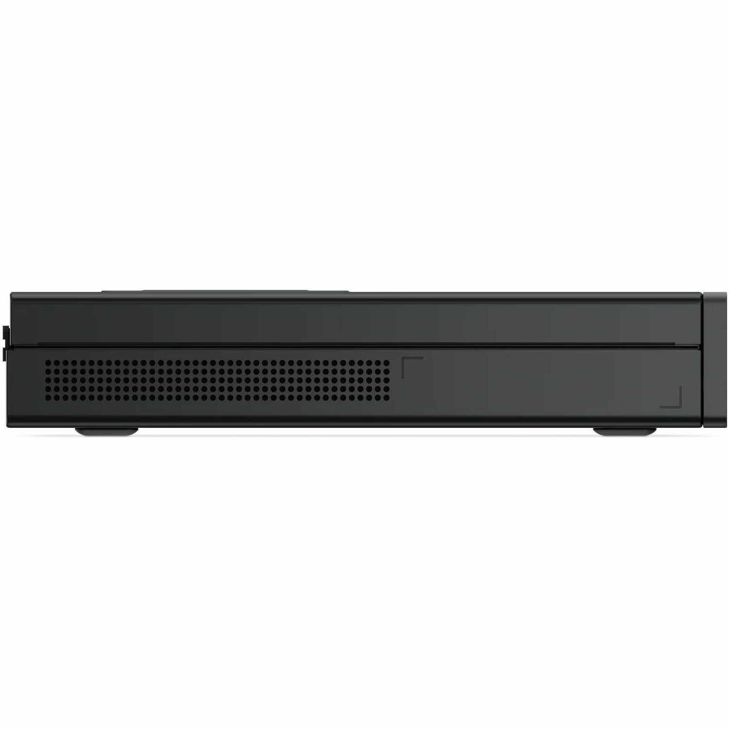 Lenovo V100q 13GG000EUS Desktop Computer - Intel Core N-series i3-N305 - 16 GB - 512 GB PCI Express NVMe 4.0 x4 SSD - Tiny - Black