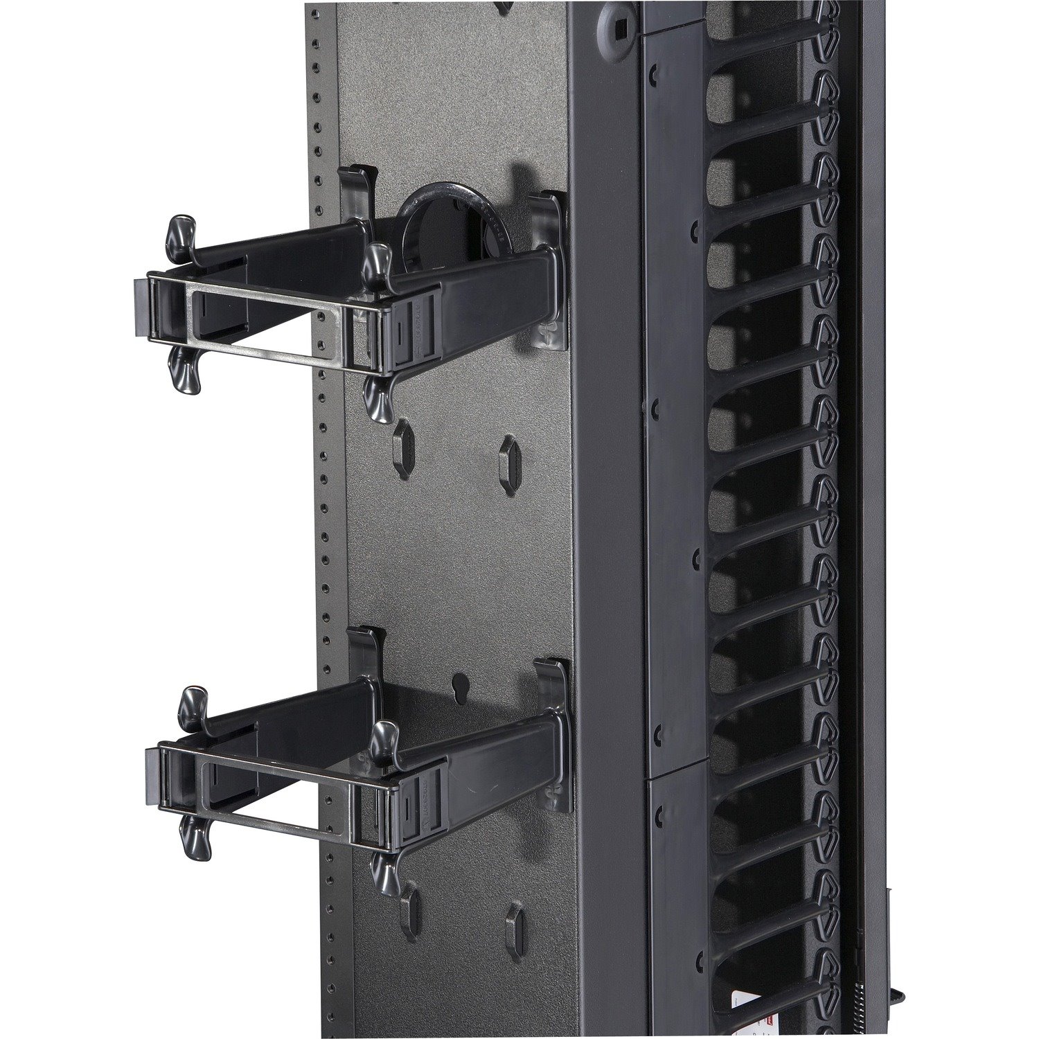 Black Box Vertical IT Rackmount Cable Manager - 10 Sets, 6"