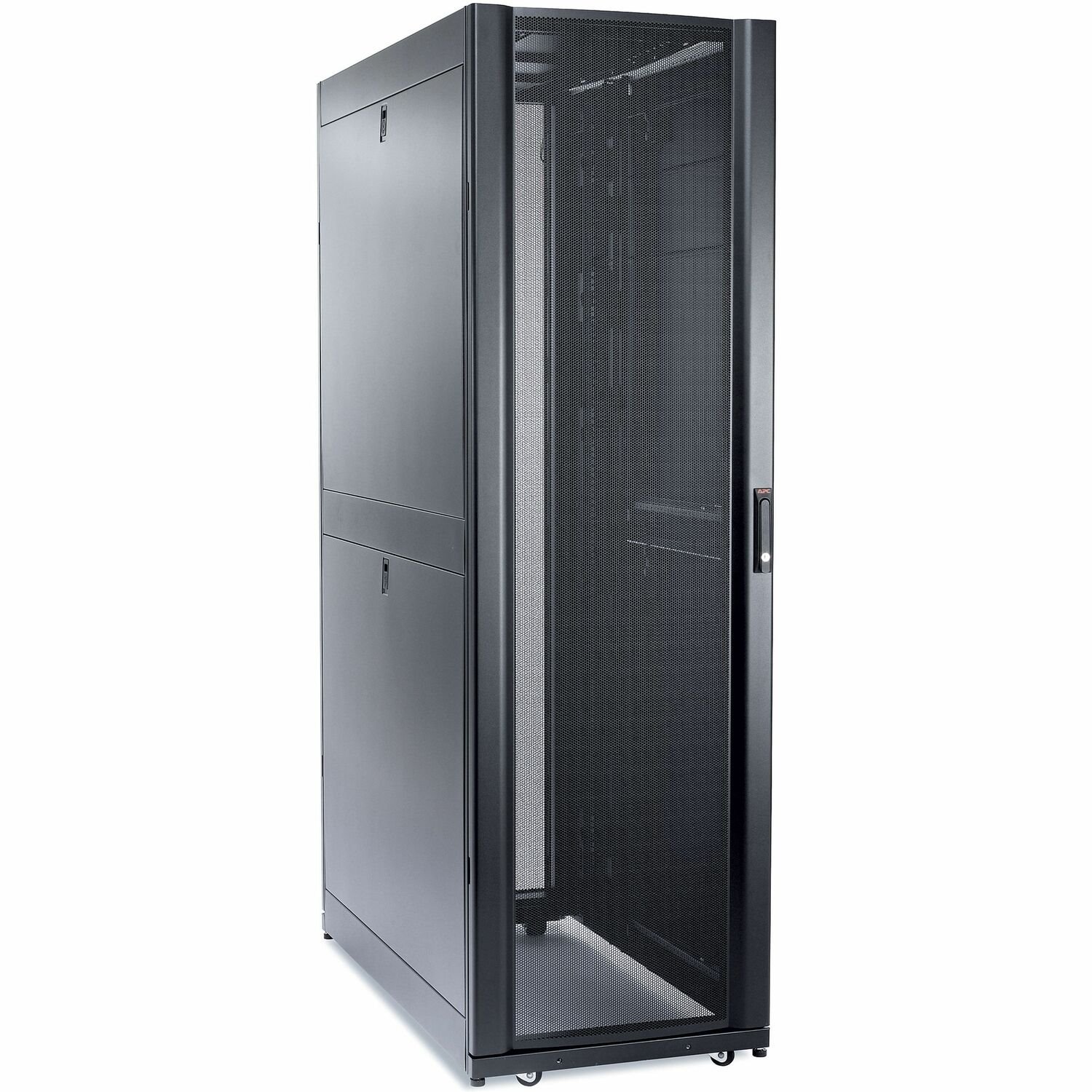 APC by Schneider Electric NetShelter SX 48U Vloerstaand Schappenkast voor Server - 482,60 mm Rekbreedte - Zwart - TAA Compliant