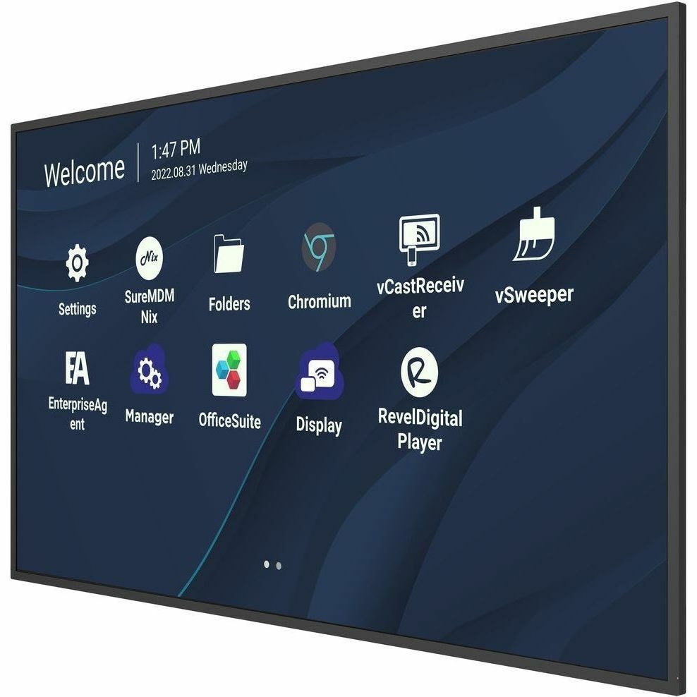 ViewSonic CDE9830-MTRC - TeamJoin Microsoft Teams Room Bundle 98 Inch 4K Display, Mini-PC, 10.1 Inch Touch Console, Video Bar System