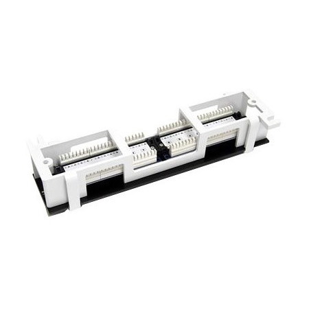 StarTech.com 1U 12 Port Wall Mount Cat5e 110 Patch Panel - 45 Degree