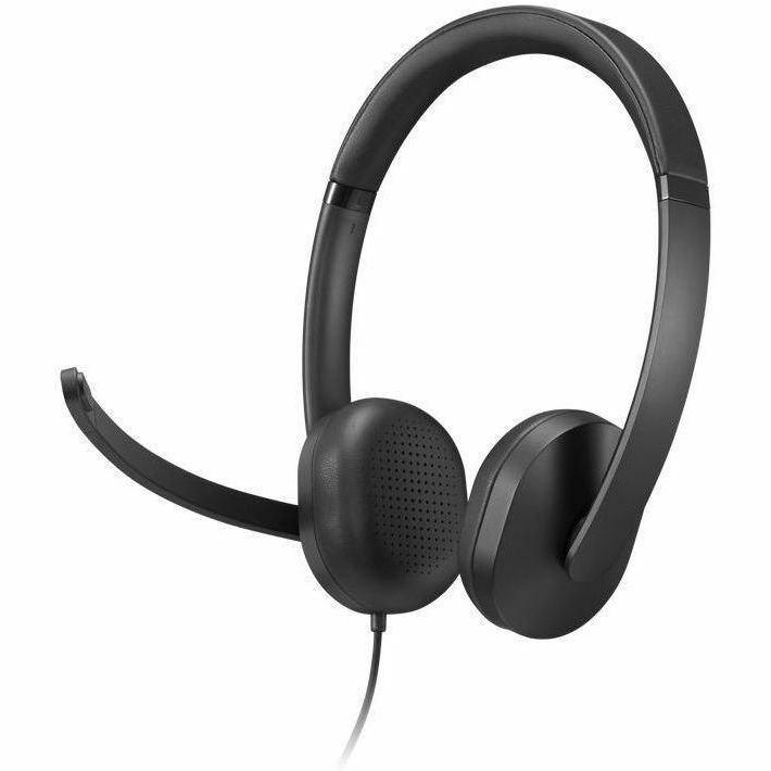 Lenovo Wired Over-the-head Stereo Headset - Black