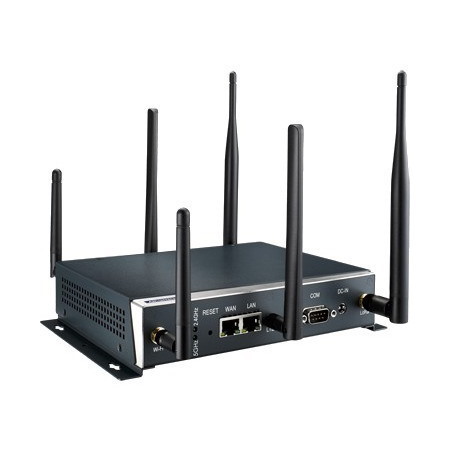 Advantech WISE-3610 Wi-Fi 5 IEEE 802.11ac 2 SIM Ethernet, Cellular Modem/Wireless Router