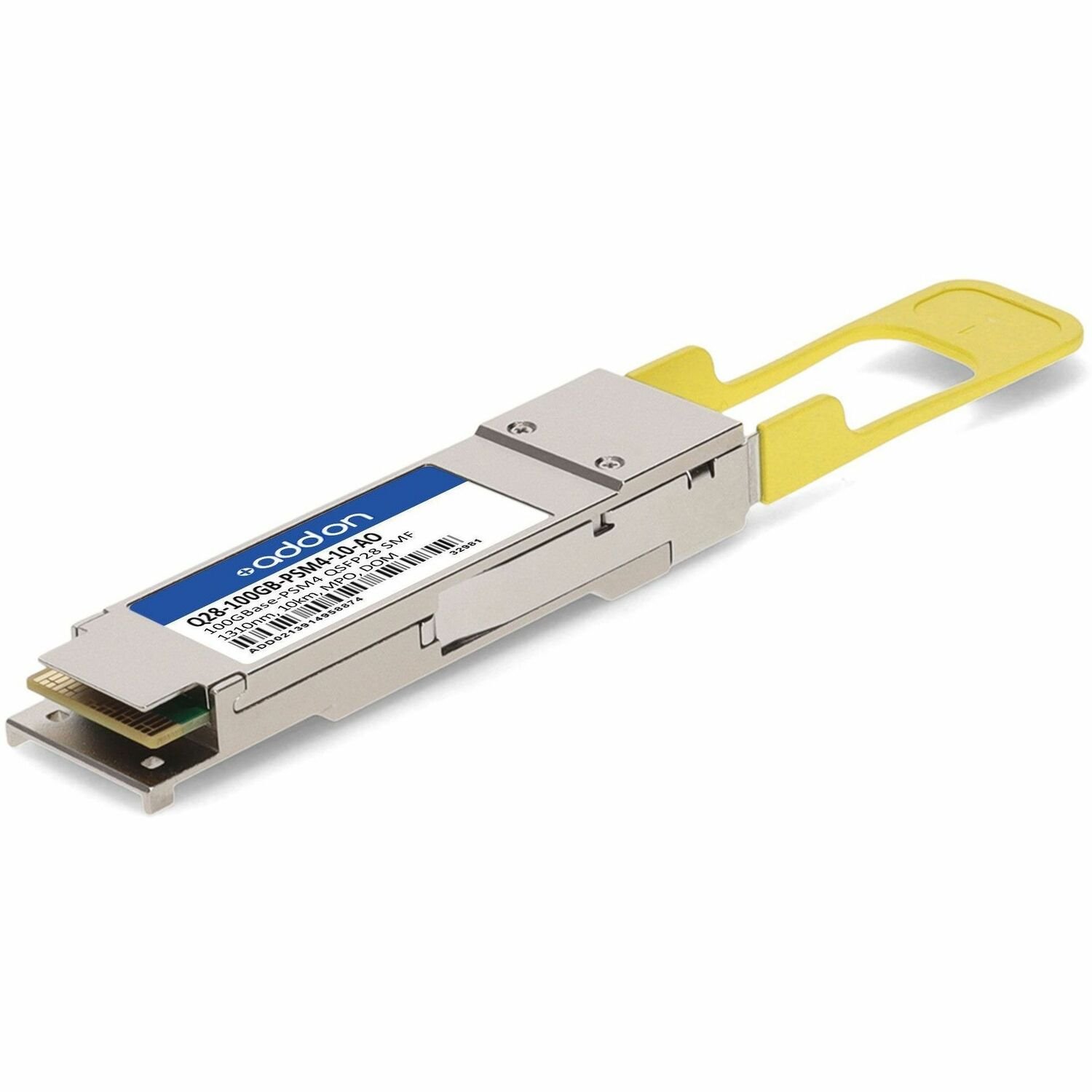 AddOn MSA and TAA Compliant 100GBase-PSM4 QSFP28 Transceiver (SMF, 1310nm, 10km, MPO, DOM)