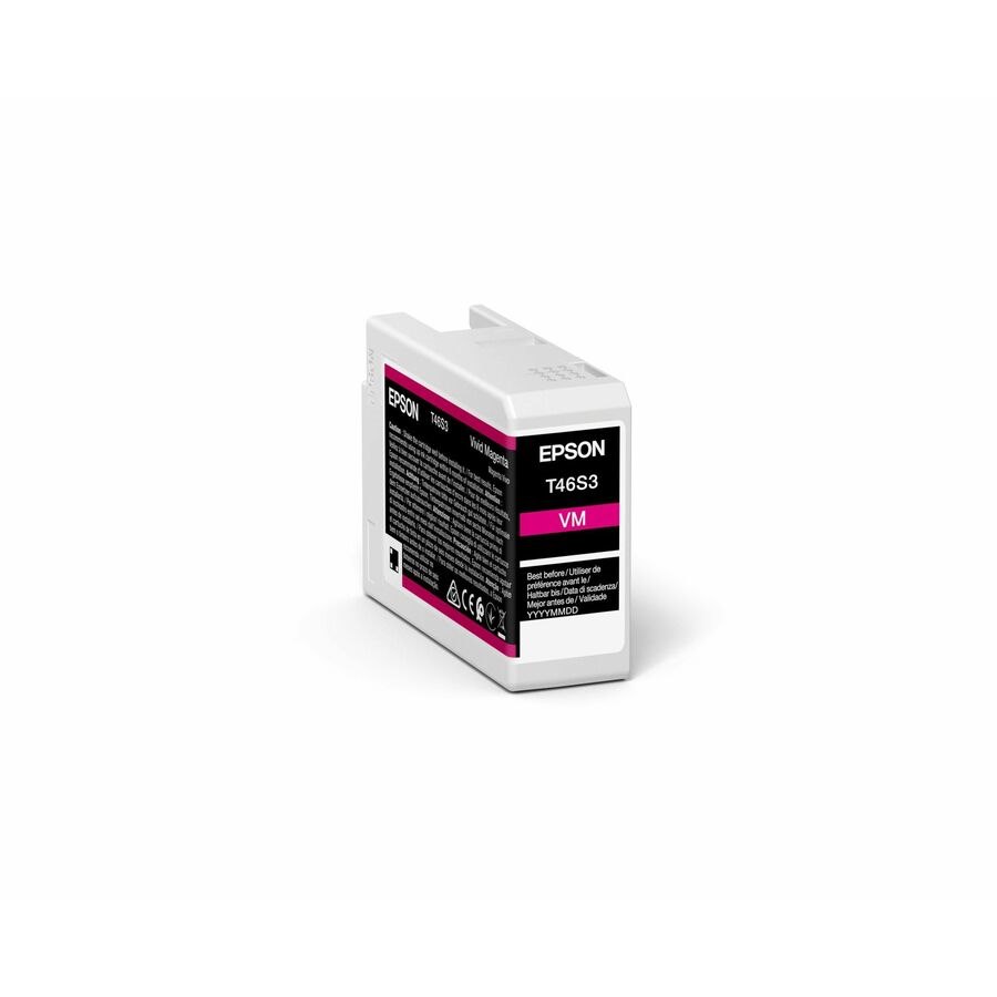 Epson UltraChrome PRO T46S3 Original Inkjet Ink Cartridge - Single Pack - Vivid Magenta - 1 Pack