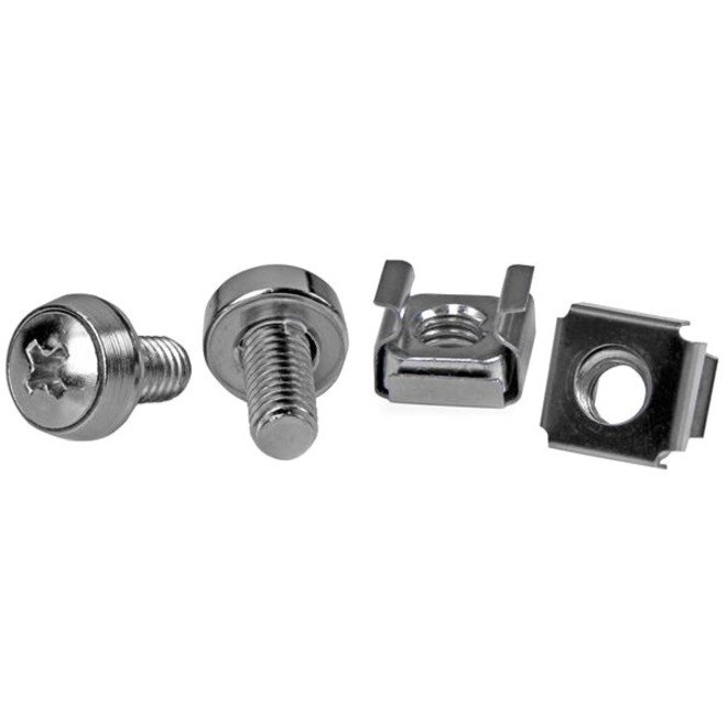 StarTech.com 50 Pkg M6 Mounting Screws and Cage Nuts