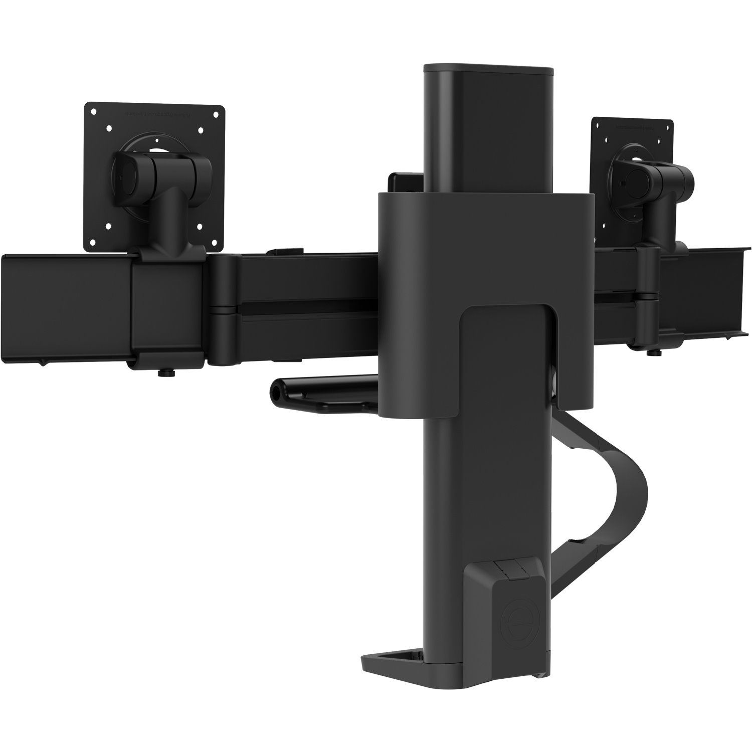 Ergotron TRACE Desk Mount for Monitor, LCD Display - Matte Black