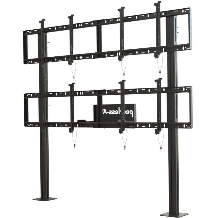 Peerless-AV&reg; Modular Video Wall Pedestal Mount 2x2 Configuration for 46'' to 60'' Displays